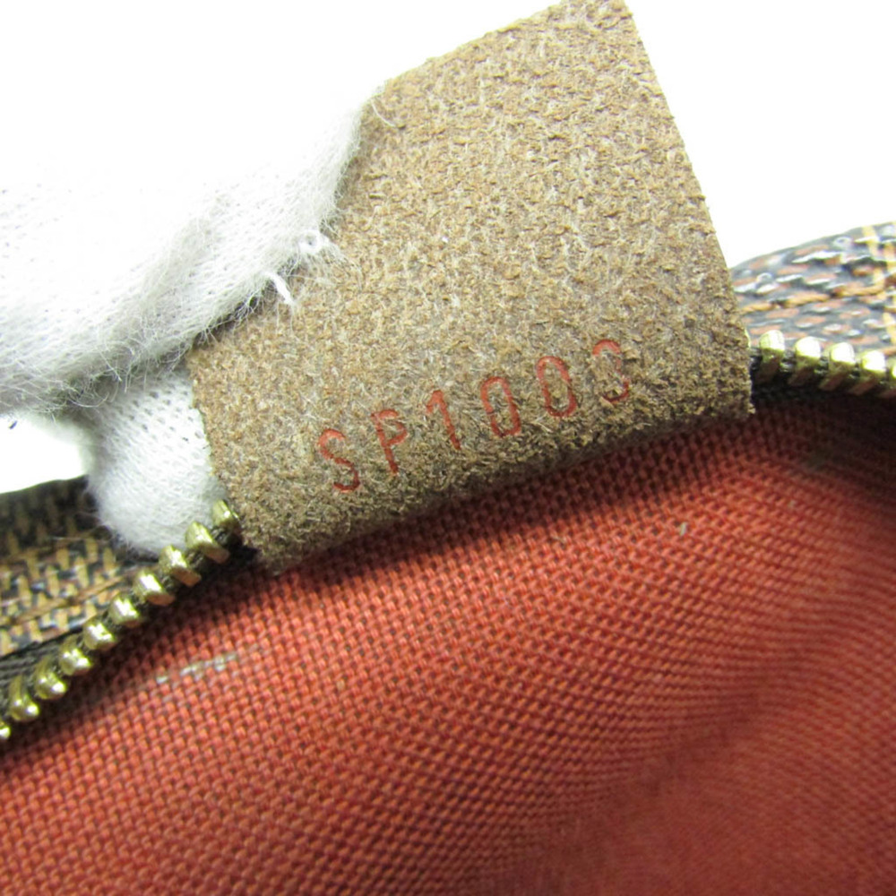 LOUIS VUITTON Authentic Brown Damier Pouch - Picture 14 of 14